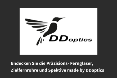 Endecken Sie die Präzisions- Ferngläser,  Zielfernrohre und Spektive made by DDoptics